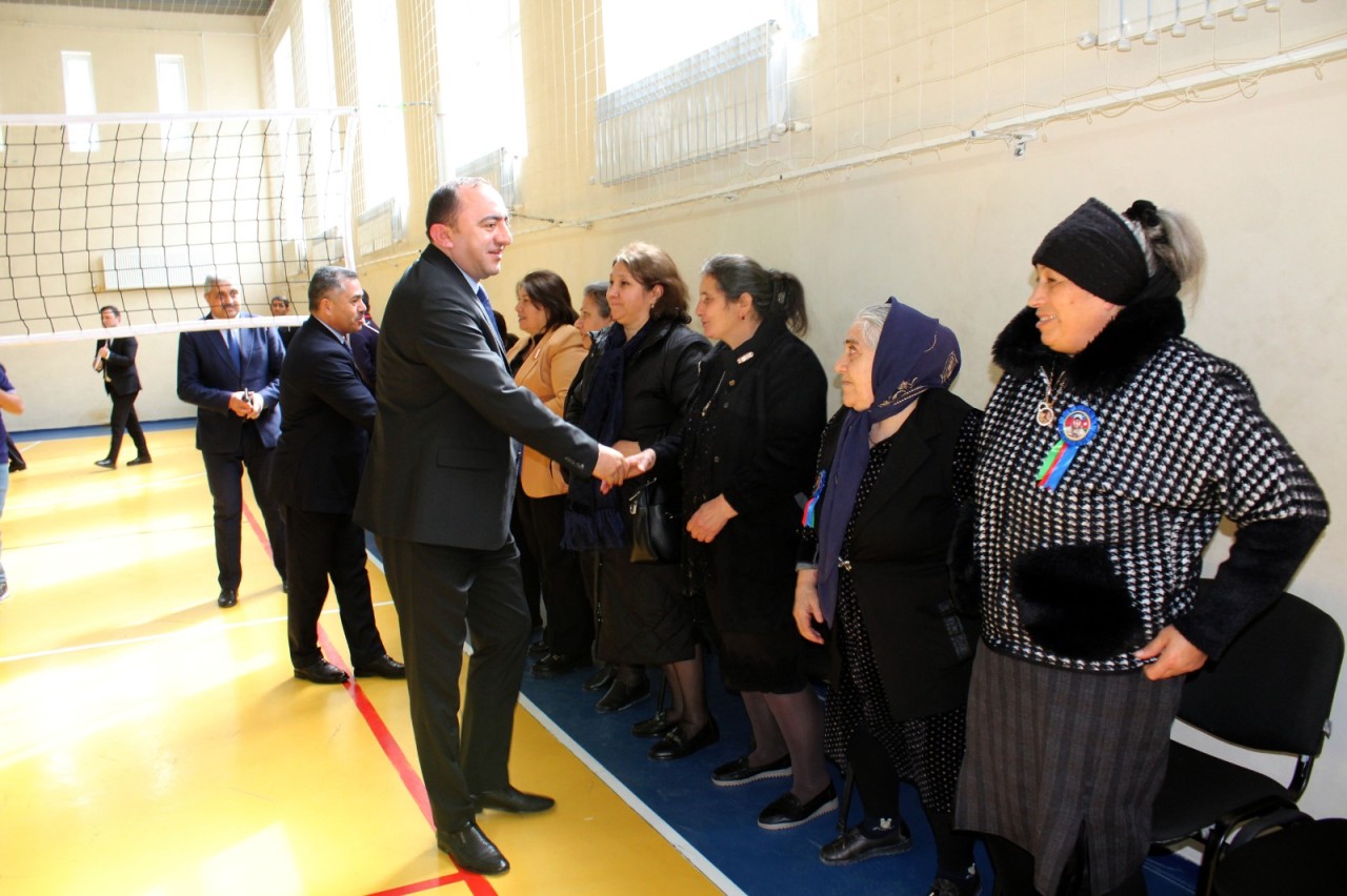 Daşkəsən şəhidlərinin xatirəsinə həsr olunan voleybol birinciliyi keçirildi - FOTOLAR